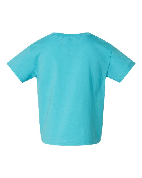 Rabbit Skins 3301J Youth Juvy T-Shirt - Caribbean - back