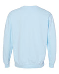 Comfort Colors 1566 Unisex Garment-Dyed Crewneck Sweatshirt - Chambray - back