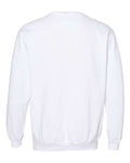 Comfort Colors 1566 Unisex Garment-Dyed Crewneck Sweatshirt - White - back