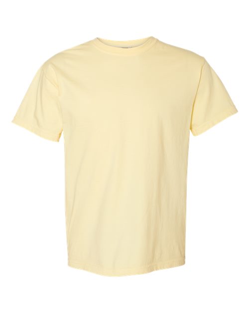 Comfort Colors 1717 Garment-Dyed Heavyweight T-Shirt - Banana - front