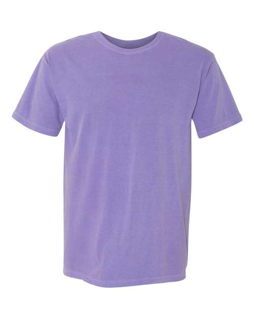 Comfort Colors CC1717 Garment-Dyed Heavyweight T-Shirt - Violet - front