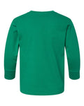 Rabbit Skins 3302 Toddler Fine Jersey Long Sleeve Tee - Kelly - back