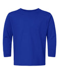 Rabbit Skins 3302 Toddler Fine Jersey Long Sleeve Tee - Royal - front