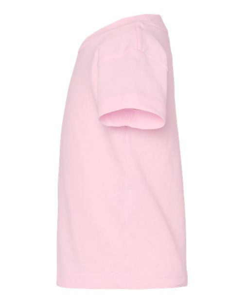 Rabbit Skins 3401 Infant Cotton Jersey Tee - Ballerina - side