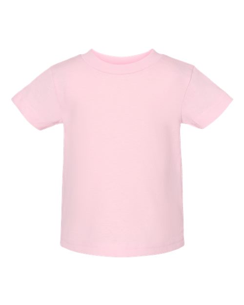 Rabbit Skins 3401 Infant Cotton Jersey Tee - Ballerina - front