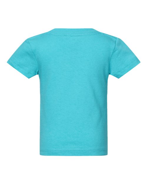 Rabbit Skins 3401 Infant Cotton Jersey Tee - Caribbean - back
