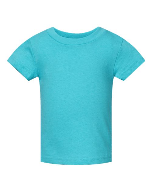 Rabbit Skins 3401 Infant Cotton Jersey Tee - Caribbean - front