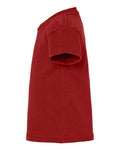 Rabbit Skins 3401 Infant Cotton Jersey Tee - Garnet - side
