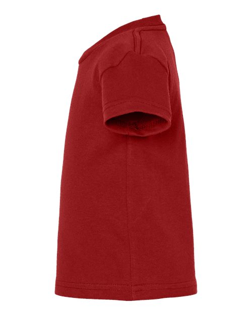 Rabbit Skins 3401 Infant Cotton Jersey Tee - Garnet - side