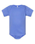 Rabbit Skins 4400 Infant Baby Rib Bodysuit - Carolina Blue - front