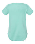 Rabbit Skins 4400 Infant Baby Rib Bodysuit - Chill - back