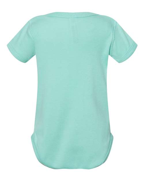 Rabbit Skins 4400 Infant Baby Rib Bodysuit - Chill - back