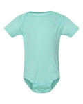 Rabbit Skins 4400 Infant Baby Rib Bodysuit - Chill - front