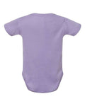 Rabbit Skins 4400 Infant Baby Rib Bodysuit - Lavender - back