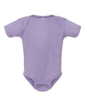 Rabbit Skins 4400 Infant Baby Rib Bodysuit - Lavender - front
