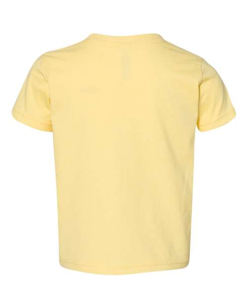 Rabbit Skins 3321 Toddler Fine Jersey Tee - Butter - back