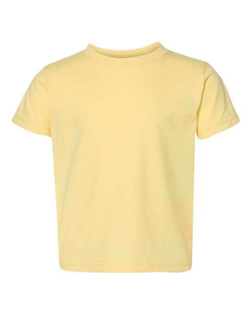 Rabbit Skins 3321 Toddler Fine Jersey Tee - Butter - front