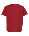 Rabbit Skins 3321 Toddler Fine Jersey Tee - Garnet - back