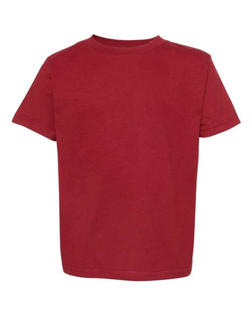 Rabbit Skins 3321 Toddler Fine Jersey Tee - Garnet - front
