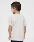 Rabbit Skins 3321 Toddler Fine Jersey Tee - Silver - model back