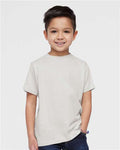 Rabbit Skins 3321 Toddler Fine Jersey Tee - Silver - model front