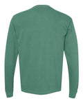 Comfort Colors 4410 Garment-Dyed Heavyweight Long Sleeve Pocket T-Shirt - Light Green - back