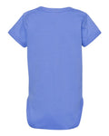 Rabbit Skins 4424 Infant Fine Jersey Bodysuit - Carolina Blue - back