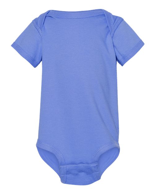 Rabbit Skins 4424 Infant Fine Jersey Bodysuit - Carolina Blue - front