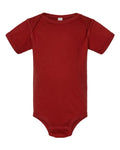 Rabbit Skins 4424 Infant Fine Jersey Bodysuit - Garnet - front