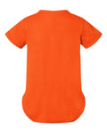 Rabbit Skins 4424 Infant Fine Jersey Bodysuit - Orange - back