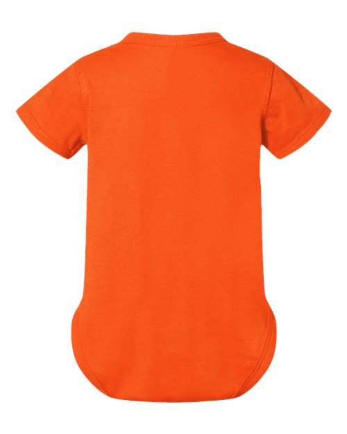 Rabbit Skins 4424 Infant Fine Jersey Bodysuit - Orange - back