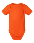 Rabbit Skins 4424 Infant Fine Jersey Bodysuit - Orange - front
