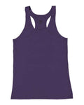 Badger 4166 Women’s B-Core Racerback Tank Top - Purple - front