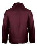 Badger 1480 Men's Performance Quarter-Zip Pullover - Maroon - back