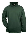 Badger 1480 Men's Performance Quarter-Zip Pullover - Forest - front