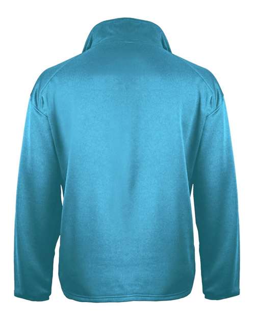 Badger 1480 Men's Performance Quarter-Zip Pullover - Columbia Blue - back