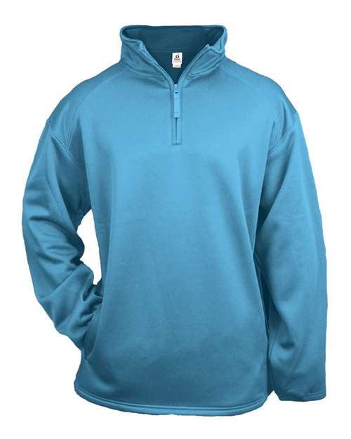 Badger 1480 Men's Performance Quarter-Zip Pullover - Columbia Blue - front