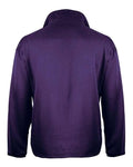 Badger 1480 Men's Performance Quarter-Zip Pullover - Purple - back