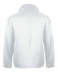 Badger 1480 Men's Performance Quarter-Zip Pullover - White - back
