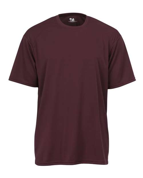 Badger 2120 Youth B-Core T-Shirt - Maroon - front