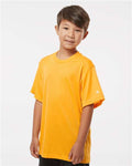 Badger 2120 Youth B-Core T-Shirt - Gold - model side