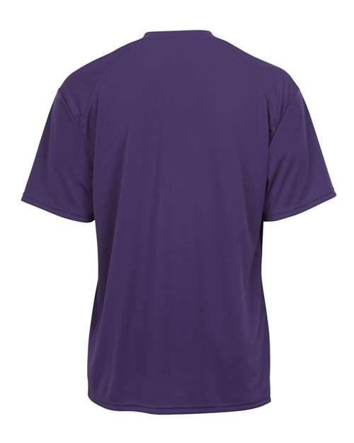 Badger 2120 Youth B-Core T-Shirt - Purple - back