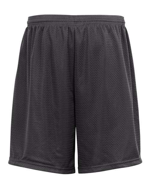 Badger 2207 Youth Pro Mesh 6" Shorts - Graphite - back