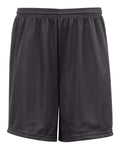 Badger 2207 Youth Pro Mesh 6" Shorts - Graphite - front