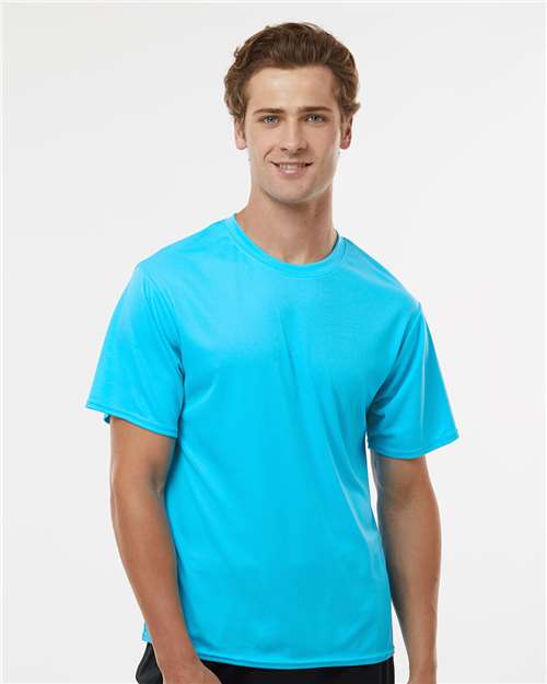 C2 Sport 5100 Unisex Performance T-Shirt - Electric Blue - model front