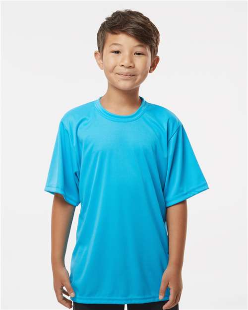 C2 Sport 5200 Youth Performance T-Shirt - Electric Blue - model front
