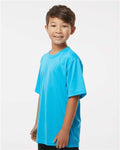 C2 Sport 5200 Youth Performance T-Shirt - Electric Blue - model side