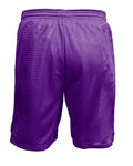 C2 Sport 5209 Youth Mesh Shorts - Purple - back