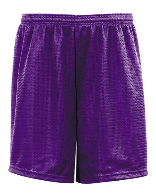 C2 Sport 5209 Youth Mesh Shorts - Purple - front