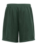 Badger 7219 Men's Pro Mesh 9" Shorts with Pockets - Forest - back